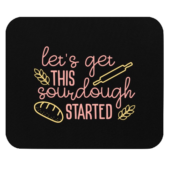 Sourdough Bread Baking Mouse Pads