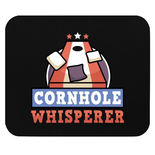 Cornhole Whisperer Bean Bag Lover Mouse Pads