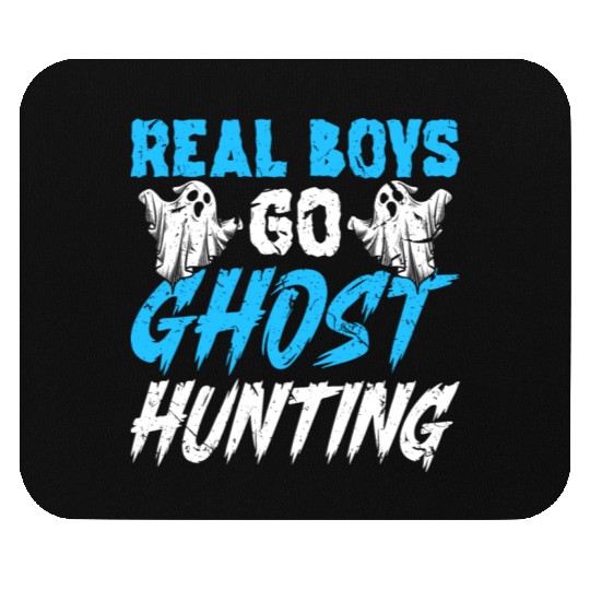 Paranormal Investigator Boys Ghost Hunting Mouse Pads