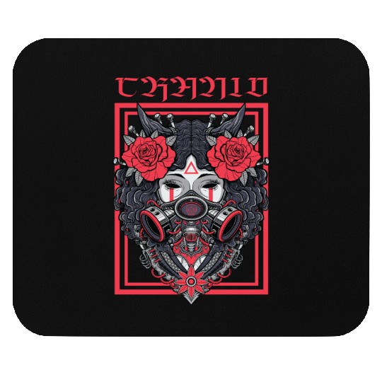 Mechanical Temptation: The Devil's Rose Mouse Pads