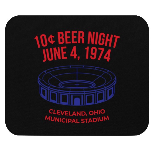 Cleveland Baseball 10 Cent Beer Night Mouse Pads