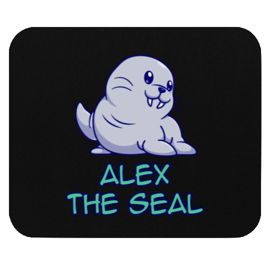 Alex The Seal Mouse Pads