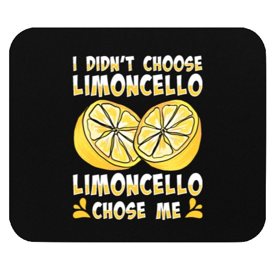 Italian Limoncello Lover Lemon Liquor Drinker Mouse Pads