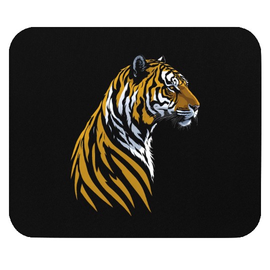Tribal Tiger Mouse Pads