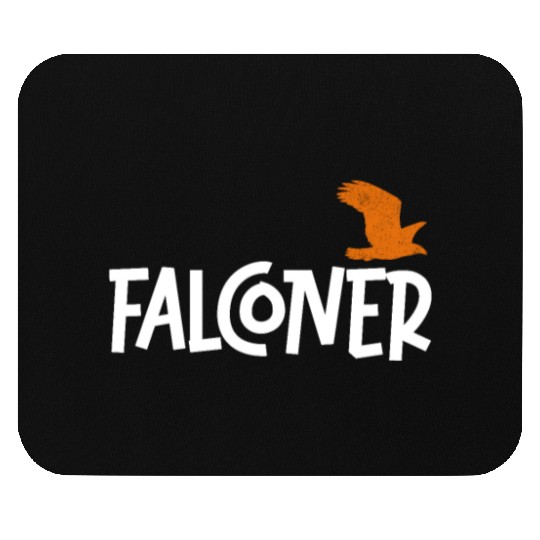 Falconry Bird Falcon Hunting Falconer Mouse Pads