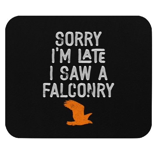 Falconry Bird Falcon Hunting Falconer Mouse Pads