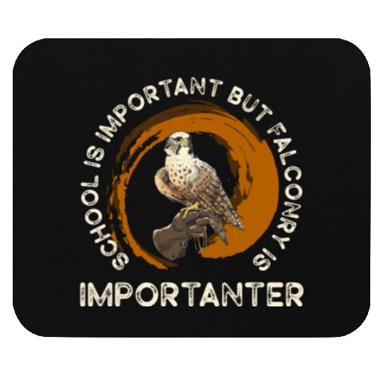Falconry Bird Falcon Hunting Falconer Mouse Pads