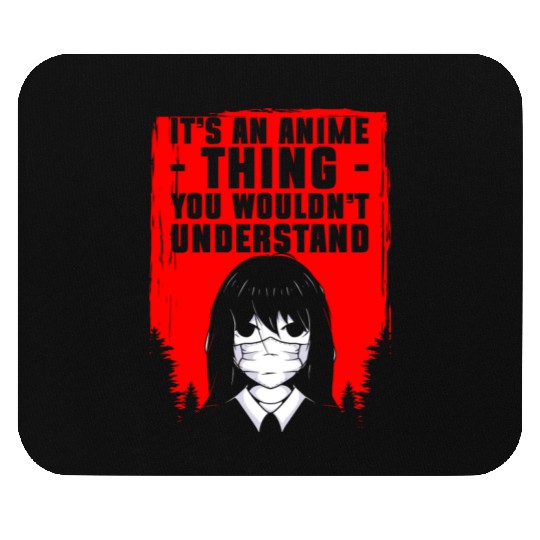 Manga Senpai Anime Mouse Pads