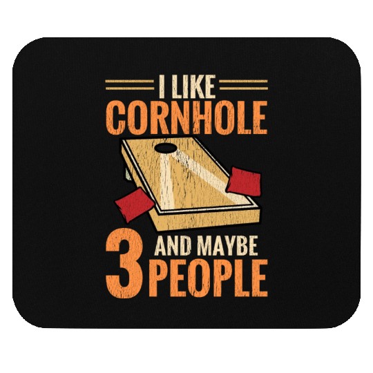 Funny Corn Hole Mouse Pads