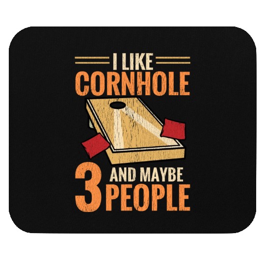 Funny Corn Hole Mouse Pads