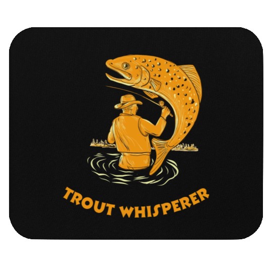 Trout Whisperer Mouse Pads
