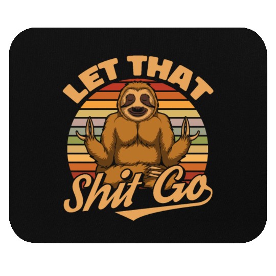 Sloth Funny Sloth Yoga Mouse Pads