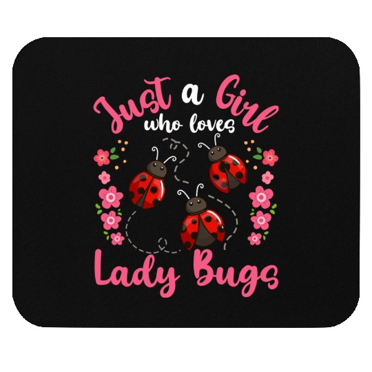 Ladybugs Entomology Entomologist Ladybug Lover Mouse Pads