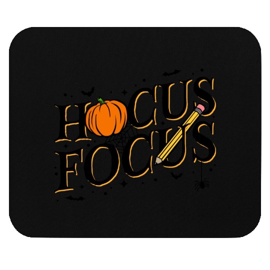 Funny Hocus Focus Teacher Appreciation Halloween Mouse Pads