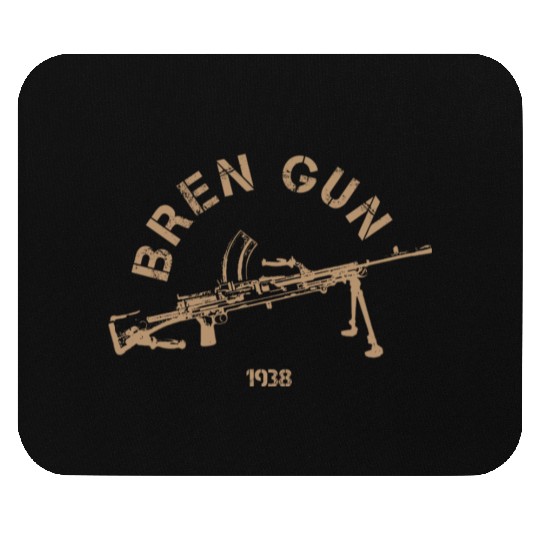 Bren Light Machine Gun | World War 2 Weapon Mouse Pads