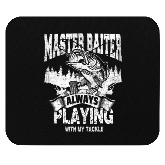 Master Baiter Mouse Pads - Ultimate Fishing Enthusiast