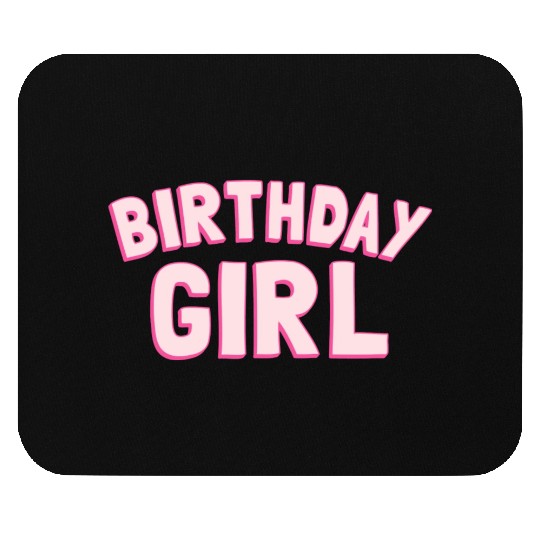 Birthday Girl Party nature Mouse Pads