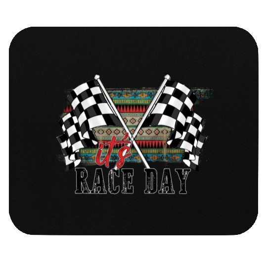 Its Race Day Mouse Pads