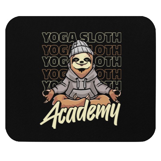 Sloth Academy Sloth Yoga Mouse Pads