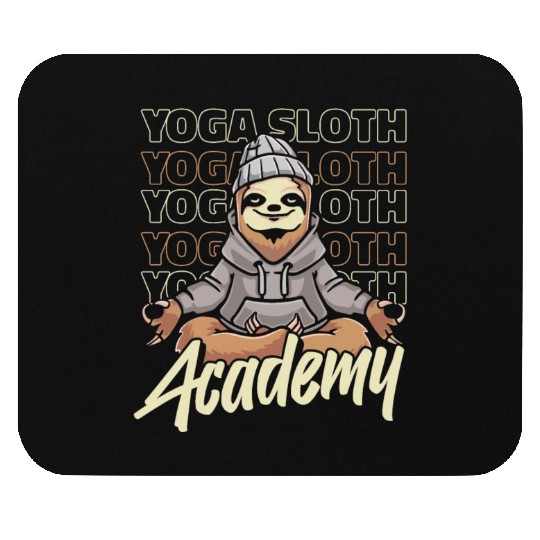 Sloth Academy Sloth Yoga Mouse Pads