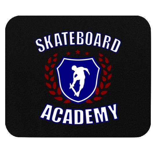 Skateboard Academy Mouse Pads