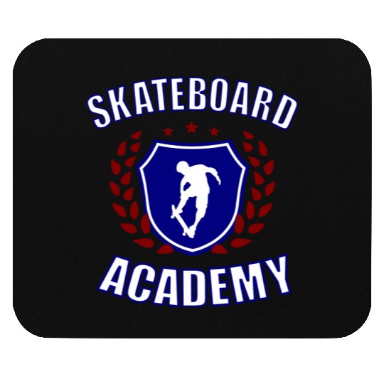 Skateboard Academy Mouse Pads
