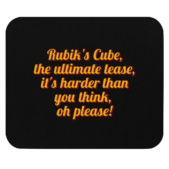 Rubiks Cube Conundrum Mouse Pads