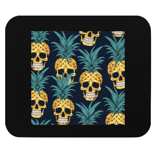 funny pineapple punks Mouse Pads