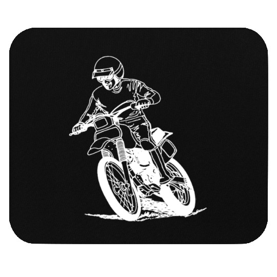 Motorcycle Racing Rider Mouse Pads