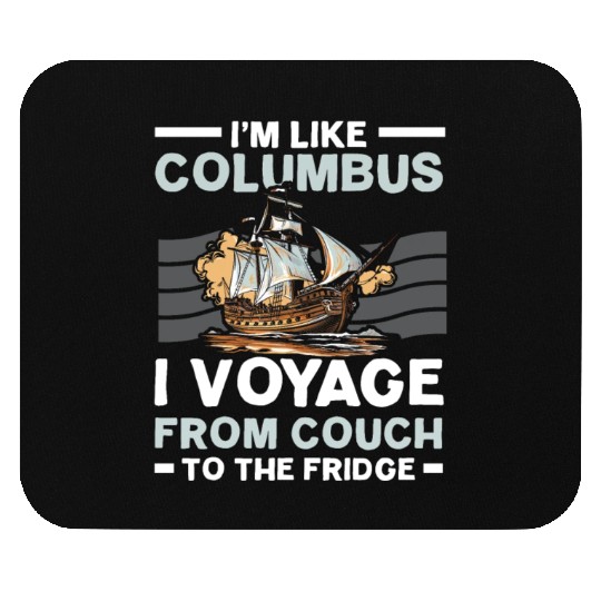 Christopher Columbus Italian American Columbus Day Mouse Pads