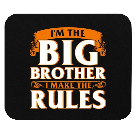 Family Brothers Sister Brother yellow Mouse Pads