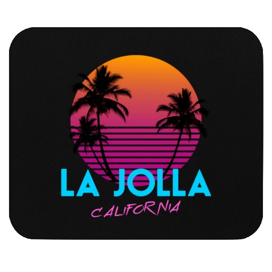 La Jolla California 80S Mouse Pads