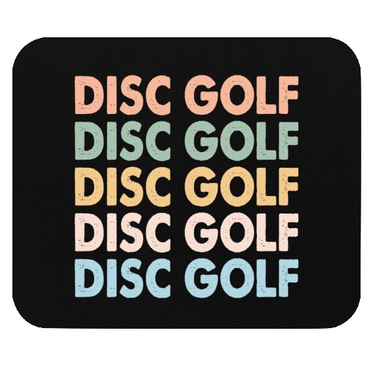 disc golf funny Mouse Pads
