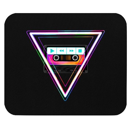 Totally Triangular 80s Cassette Tape Mouse Pads