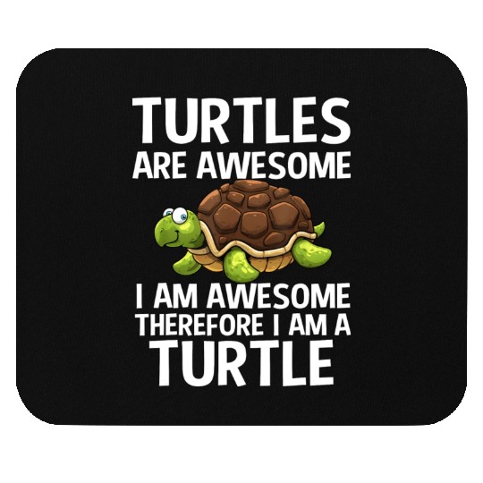 Cool Sea Turtle Tortoise Lover Turtle Animal Mouse Pads