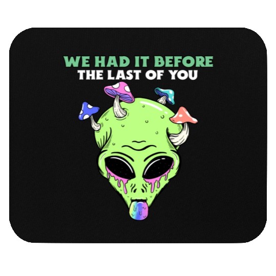 The Last Of Us All Mushroom Infected Green Alien Mouse Pads