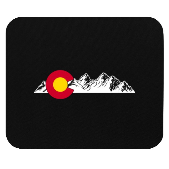 Colorado Mountains Nature Hiking Mouse Pads