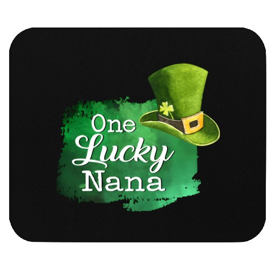 One Lucky Nana Patrick's Day Mother Day For Mom Mouse Pads