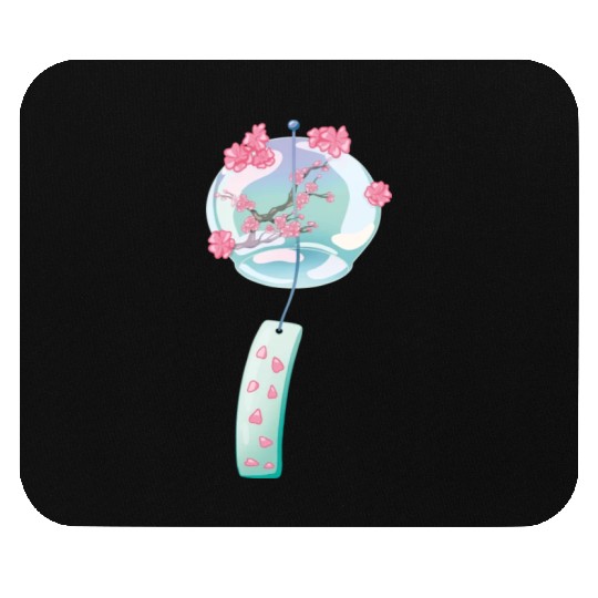 Sakura Wind Chime Mouse Pads