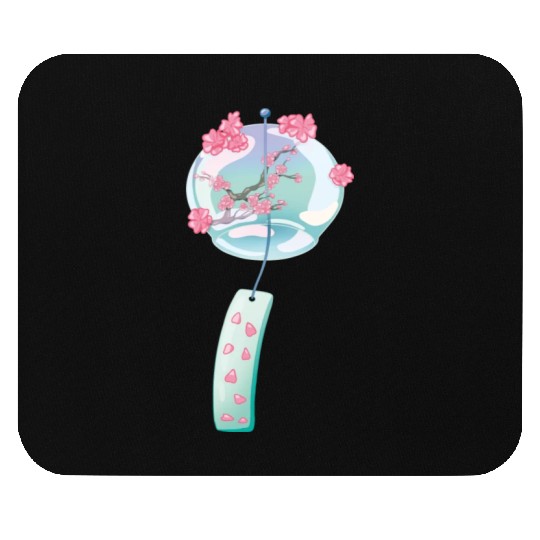 Sakura Wind Chime Mouse Pads