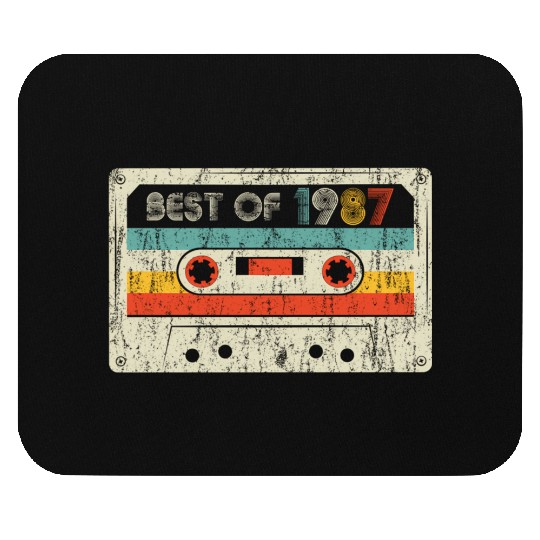 33rd Best Of 1987 Cassette Tape Mouse Pads