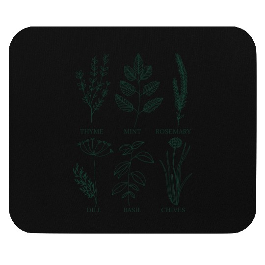 Herb Garden Mouse Pads