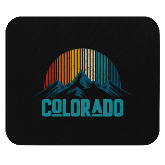 Colorado Rocky Mountains Nature Hiking Mouse Pads