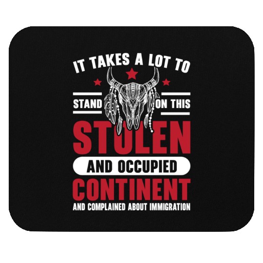 Aboriginal Indians Indigenous Native American Day Mouse Pads