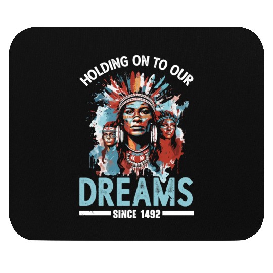 Aboriginal Indians Indigenous Native American Day Mouse Pads