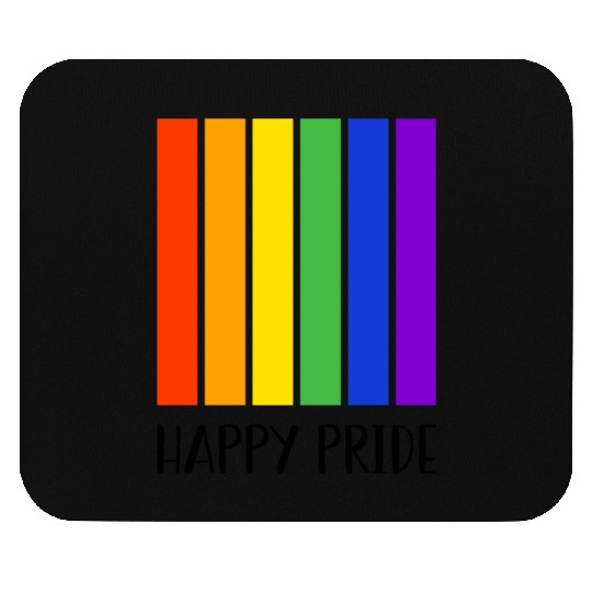 Pride LGBT Love wins, we are queer and proud Mouse Pads