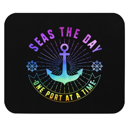Cruise Seas The Day Family Vacation Mouse Pads