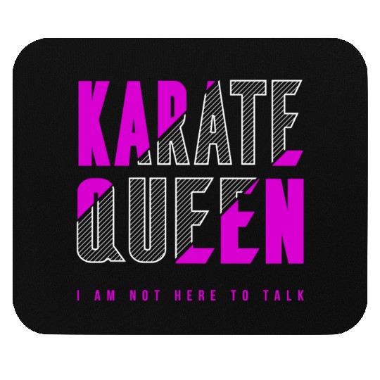 Karate queen Mouse Pads