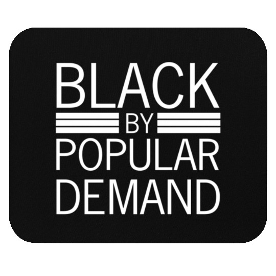 Black Proud By Popular Demand African Mouse Pads
