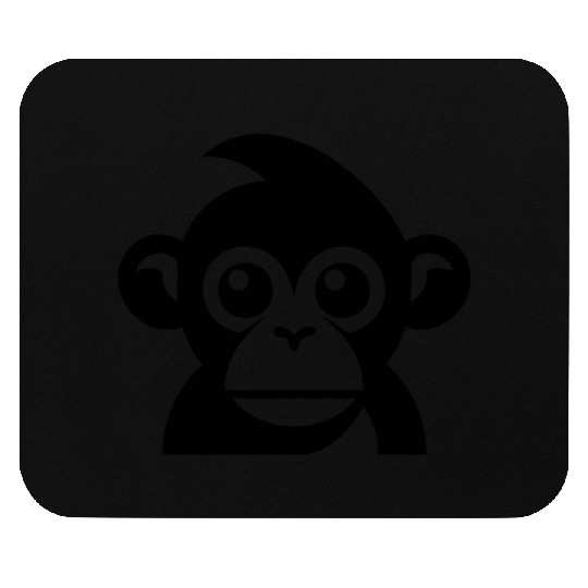 Ape Face Apes Apelike Jungle Primate Mouse Pads